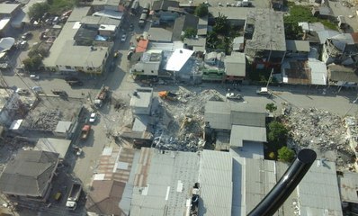 Situación de Pedernales a 4 días del terremoto