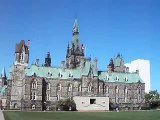 Parliament Building in Ottawa, Ontario, Canada