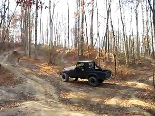 Cameron in Scrambler @ Haspin Acres 11-13-10