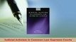 Download  Judicial Activism in Common Law Supreme Courts Free Books