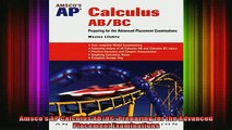 READ book  Amscos AP Calculus ABBC Preparing for the Advanced Placement Examinations Full Ebook Online Free