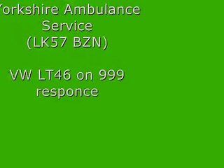 Yorkshire Ambulance Service (LK57 BZN)