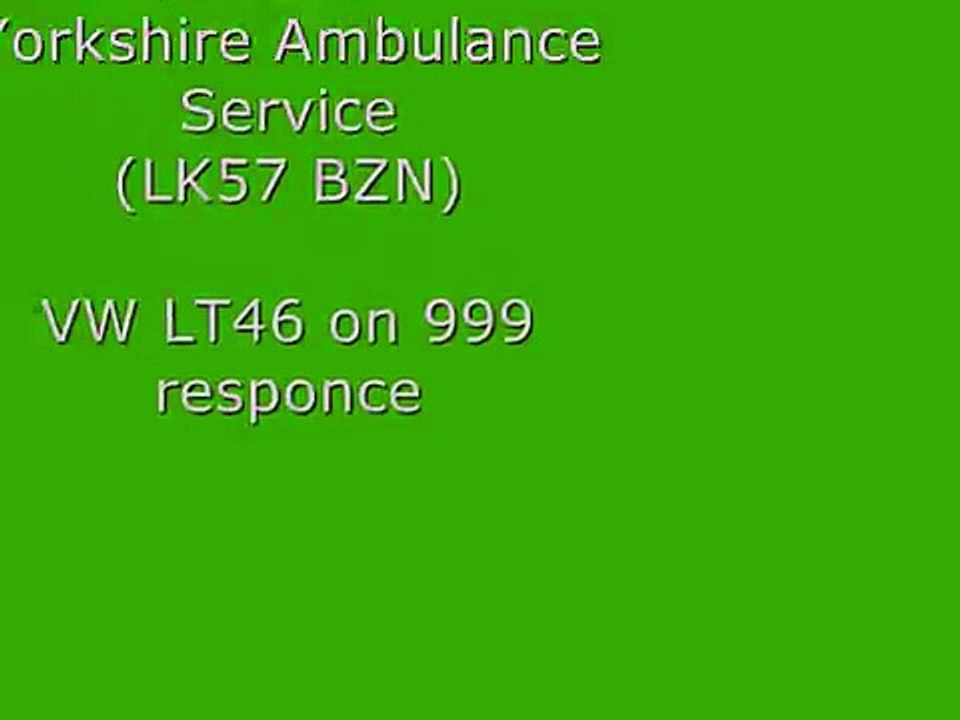 Yorkshire Ambulance Service (LK57 BZN)