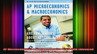 READ book  AP Microeconomics  Macroeconomics w CDROM Advanced Placement AP Test Preparation Full EBook