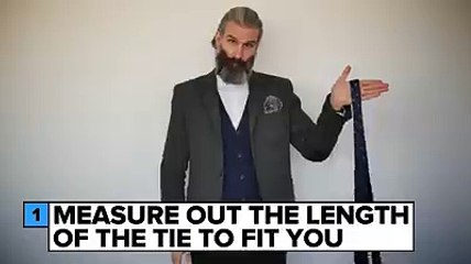 This tie tying trick will change your morning routine.