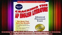 READ book  Cracking the AP English Literature 20002001 Edition Cracking the Ap English Literature  Full EBook