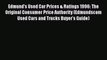 [Read Book] Edmund's Used Car Prices & Ratings 1996: The Original Consumer Price Authority