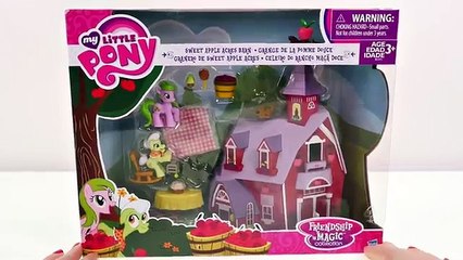 My Little Pony Sweet Apple Acorn Barn Play Doh Disney Princess Magiclip Doll Snow White