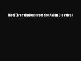 Download Mozi (Translations from the Asian Classics)  Read Online