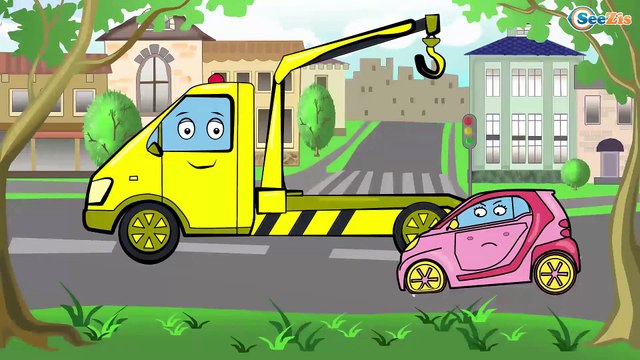 Мультфильмы для Детей. Эвакуатор и Автосервис. Спасательная Техника для детей. Трактор Павлик