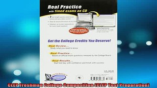 READ FREE FULL EBOOK DOWNLOAD  CLEP Freshman College Composition CLEP Test Preparation Full Ebook Online Free