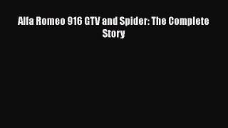 [Read Book] Alfa Romeo 916 GTV and Spider: The Complete Story  EBook