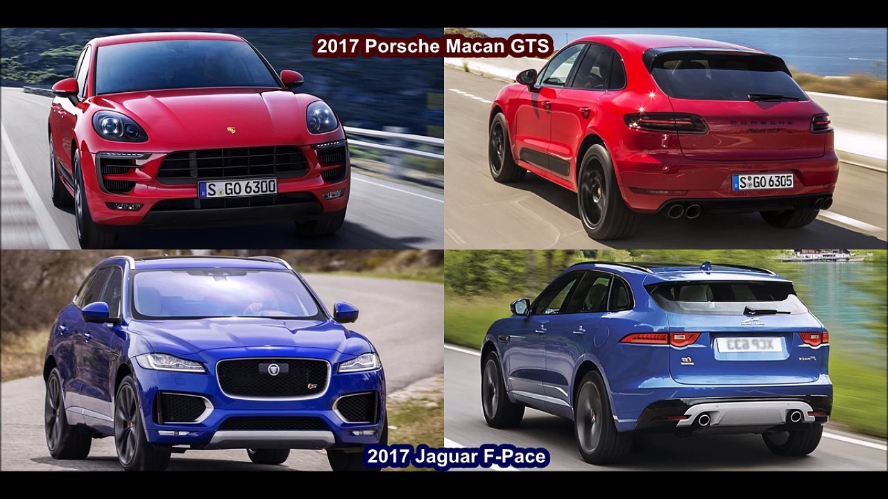 2017 Jaguar F Pace S Vs 2017 Porsche Macan GTS DESIGN