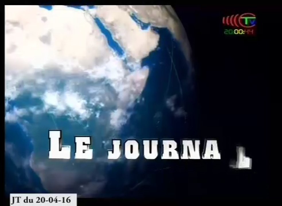 Journal de 20h TVCongo du Mercredi 20 Avril 2016 -By Congo-Site