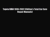 [Read Book] Toyota RAV4 1996-2002 (Chilton's Total Car Care Repair Manuals)  EBook