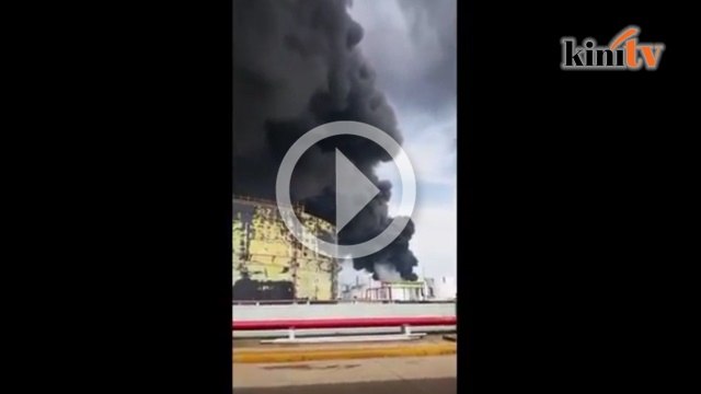 Loji minyak di Mexio meletup, tiga maut