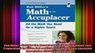 DOWNLOAD FREE Ebooks  Bob Millers Math for the Accuplacer College Placement Test Preparation by Miller Bob Full Ebook Online Free