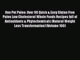 Ebook One Pot Paleo: Over 90 Quick & Easy Gluten Free Paleo Low Cholesterol Whole Foods Recipes