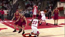NBA 2k11 Michael Jordan freethow line dunk