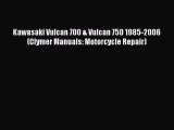 [Read Book] Kawasaki Vulcan 700 & Vulcan 750 1985-2006 (Clymer Manuals: Motorcycle Repair)