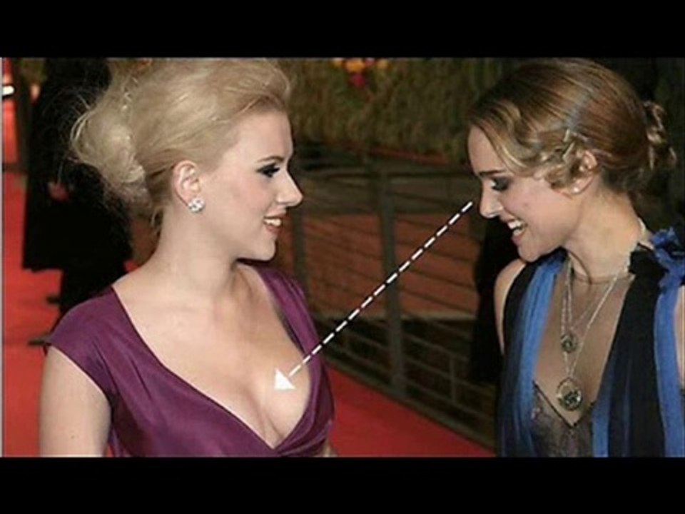 Oops!-Busted-Staring-at-Boobs!-[-Celebrities-Caught-Staring-]-OMG