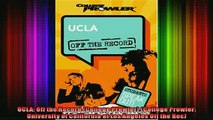 READ book  UCLA Off the Record College Prowler College Prowler University of California at Los Full EBook