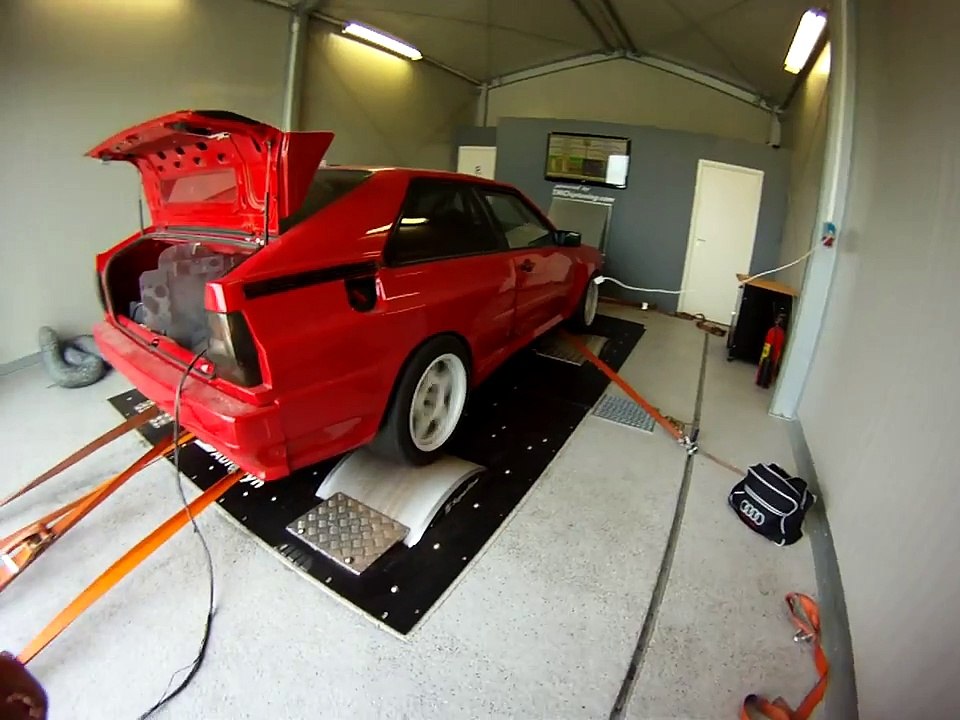 Audi Urquattro 900 + HP @ TMChiptuning Dyno