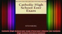 READ book  Catholic High School Entr Exam Petersons Master the Catholic High School Entrance Full Free