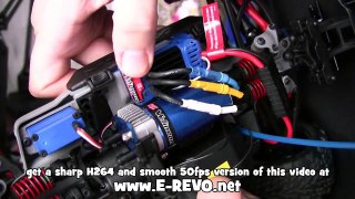 Mini E-Revo 1/16 VXL first test