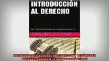 READ book  INTRODUCCIÓN AL DERECHO COLECCIÓN RESÚMENES UNIVERSITARIOS Nº 217 Spanish Edition Full EBook
