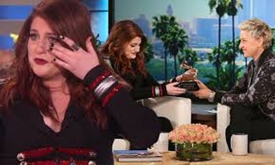 Meghan Trainor bursts into tears over her Grammy awards 2016