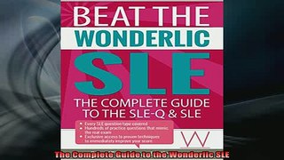 READ book  The Complete Guide to the Wonderlic SLE Full Free