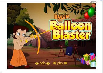 Chota Bheem Baloon Blaster game || play chota bheem games online