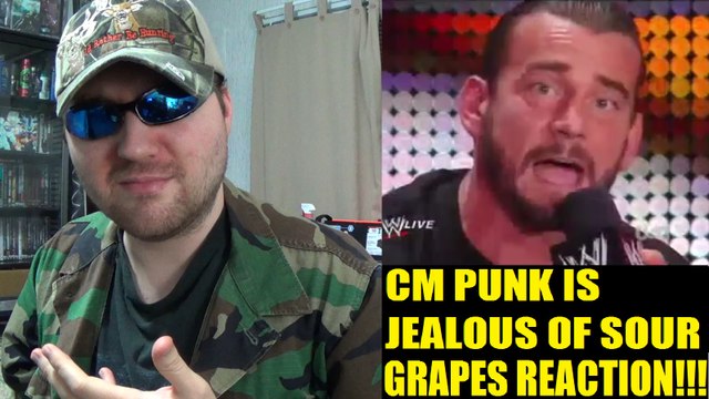 YTP - CM PUNK IS JEALOUS OF SOUR GRAPES REACTION!!! (BBT)