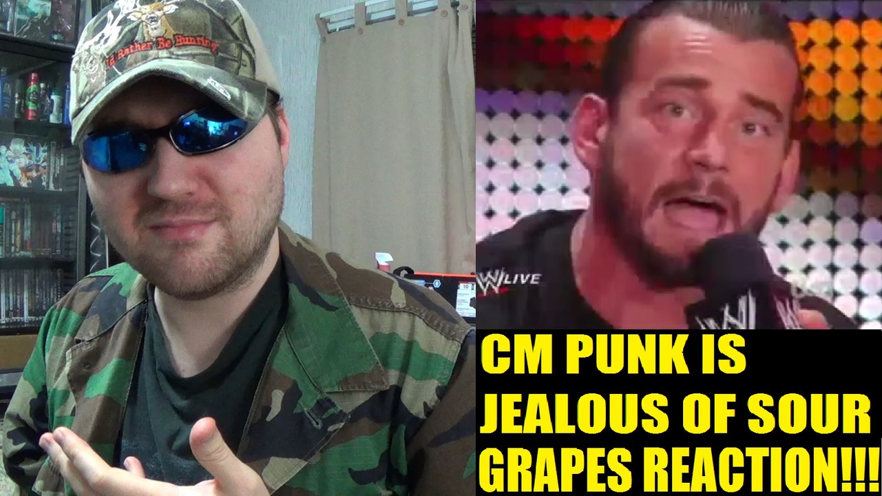 YTP - CM PUNK IS JEALOUS OF SOUR GRAPES REACTION!!! (BBT)