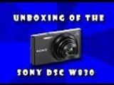 Unboxing Of The Sony Cybershot W830