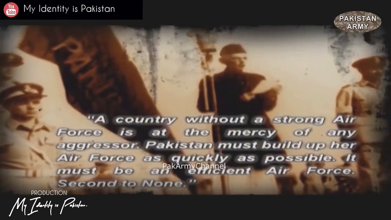 History Of Pakistan Air Force ● 1947 to 2016