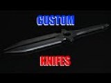 TOP 3 CSGO CUSTOM KNIFES! - Tri Dagger, Reaper Dagger, Gong Fu