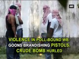 Violence in poll-bound WB: Goons brandishing pistols, crude bomb hurled
