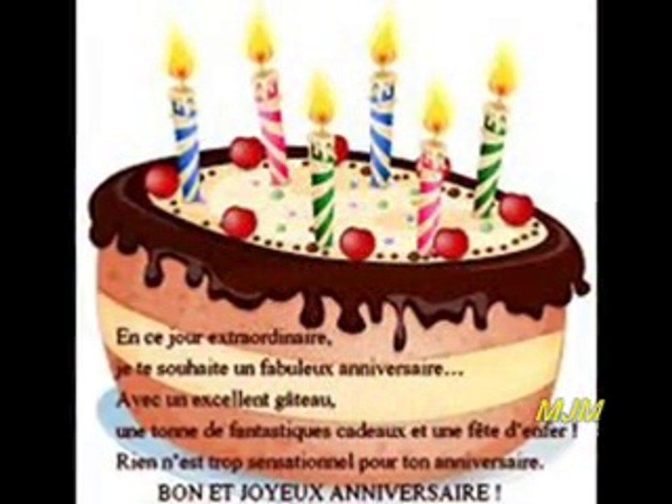 joyeux anniversaire