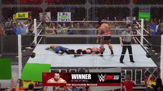 WWE 2K15 funny moments and bugs part 2
