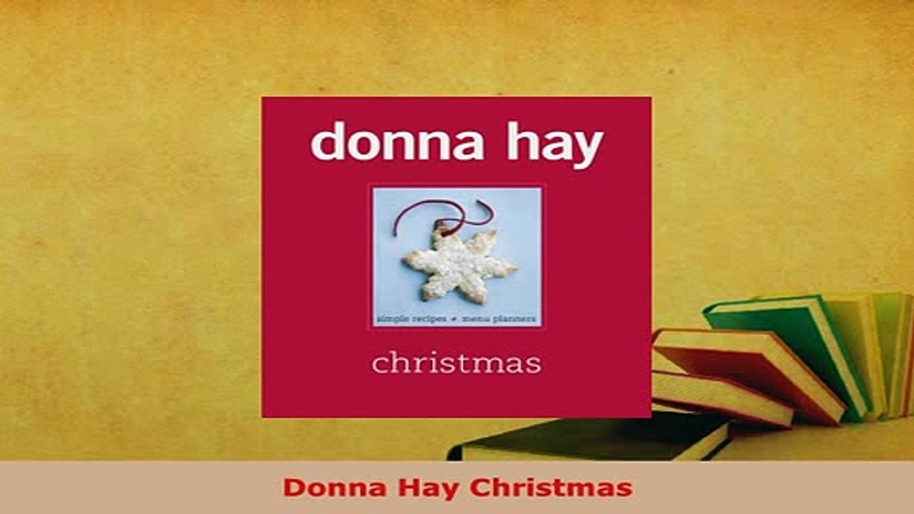 PDF  Donna Hay Christmas Download Online