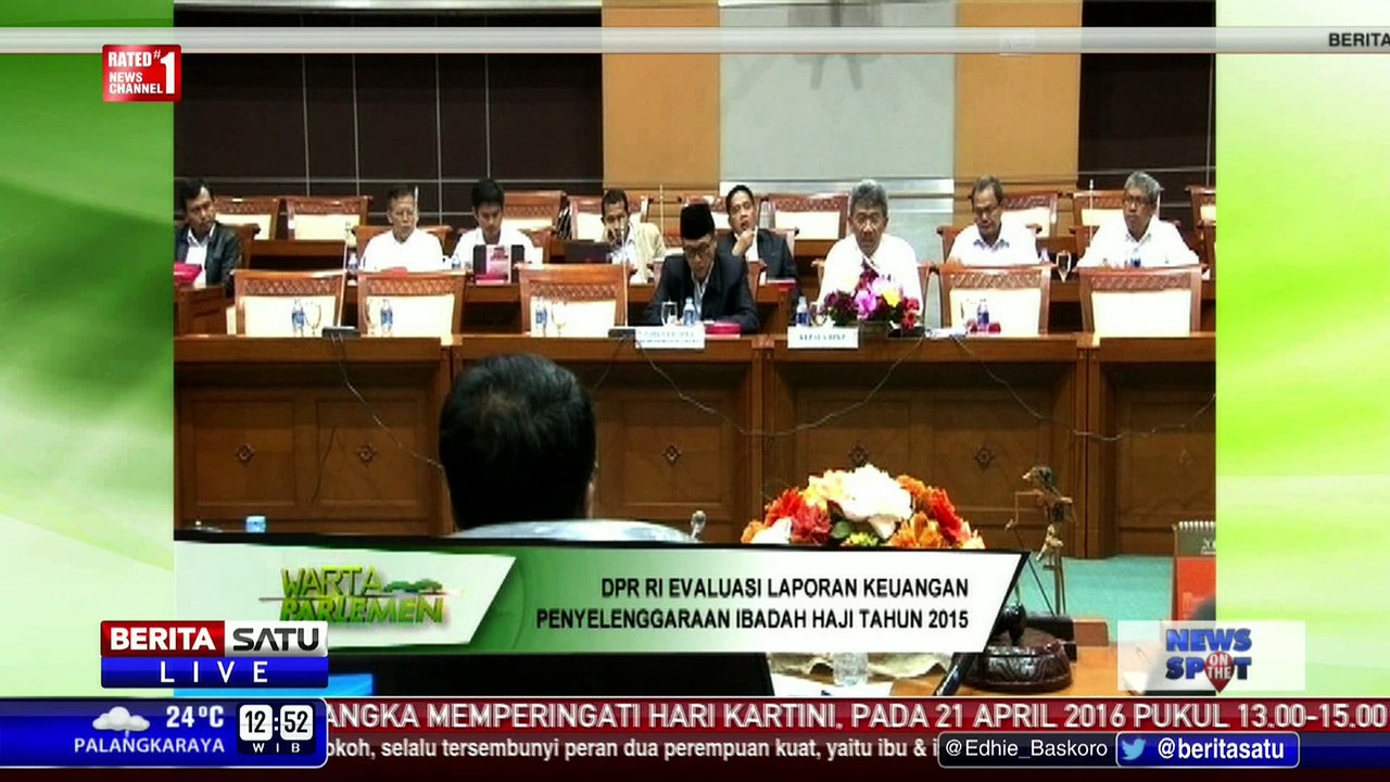 Panja Haji Evaluasi Laporan Keuangan Penyelenggaraan Haji 2015