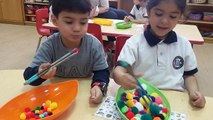 Pre-K Daffodils - Eating With 'Chopsticks'