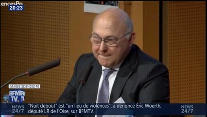 Quand Michel Sapin parle de la "belle gueule" d'Emmanuel Macron