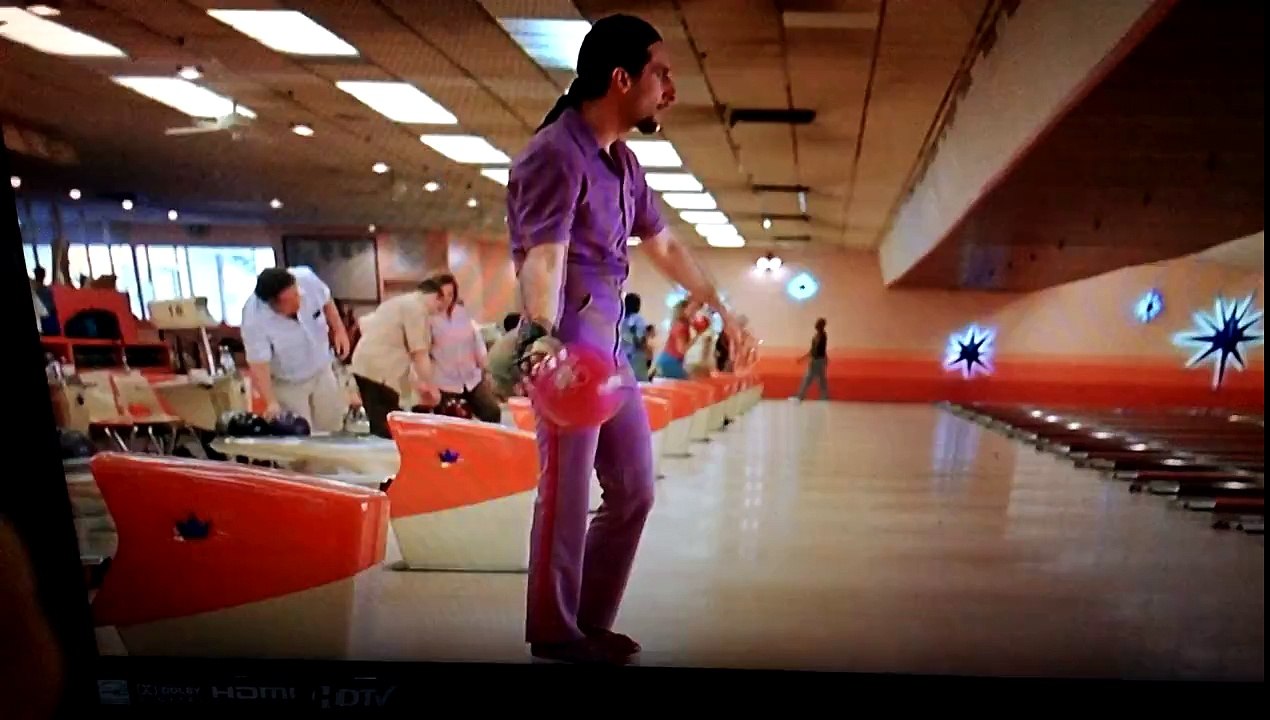 Dancing scene from the big lebowski