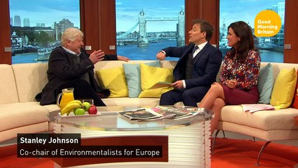 Johnson family split as Boris' dad campaigns to stay in EU