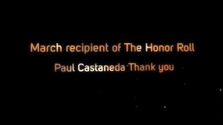 Honor Roll Paul Castaneda