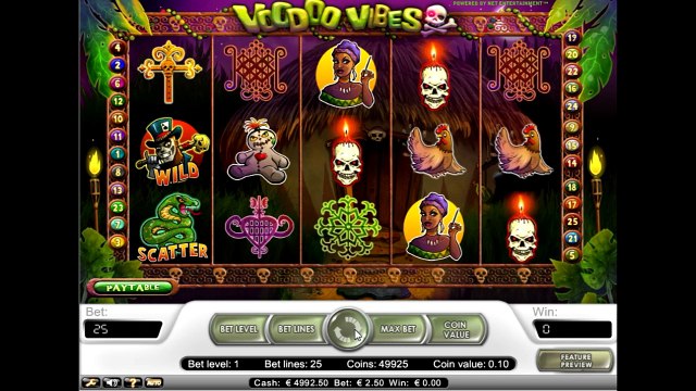 Основные правила и характеристики слота Куклы вуду (voodo vibes)