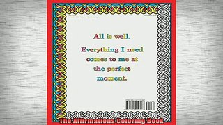 FREE DOWNLOAD  The Affirmations Coloring Book  DOWNLOAD ONLINE